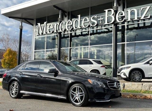 2016 Mercedes-Benz E400 4MATIC Sedan - Occasion Berline - VIN: WDDHF6HB7GB307101 - Mercedes-Benz Gatineau