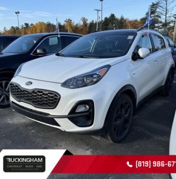 2022 Kia Sportage - Occasion VUS - VIN: KNDPNCAC9N7976898 - Buckingham Chevrolet Buick GMC Gatineau