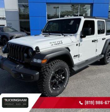 2023 Jeep Wrangler 4xe - Certifié VUS - VIN: 1C4HJXDGXPW595057 - Buckingham Chevrolet Buick GMC Gatineau