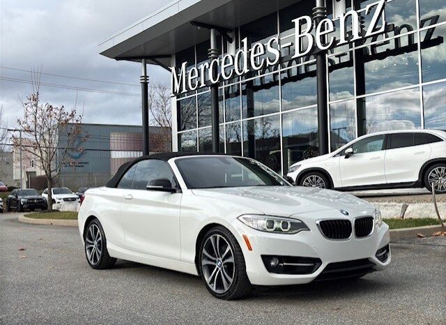 2015 BMW 228i XDrive Cabriolet - Occasion Cabriolet - VIN: WBA1K7C50FV472688 - Mercedes-Benz Gatineau