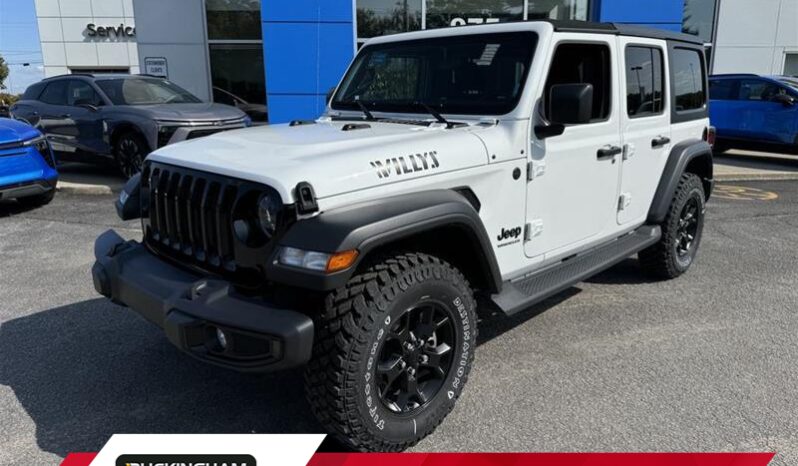 2023 Jeep Wrangler 4xe - Occasion VUS - VIN: 1C4HJXDGXPW595057 - Buckingham Chevrolet Buick GMC Gatineau