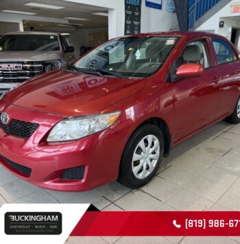 2009 Toyota Corolla - Occasion Berline - VIN: 2T1BU40E99C189198 - Buckingham Chevrolet Buick GMC Gatineau