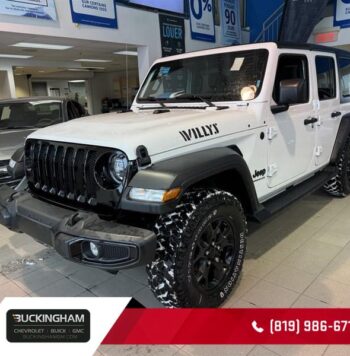 2023 Jeep Wrangler - Certifié VUS - VIN: 1C4HJXDGXPW595057 - Buckingham Chevrolet Buick GMC Gatineau