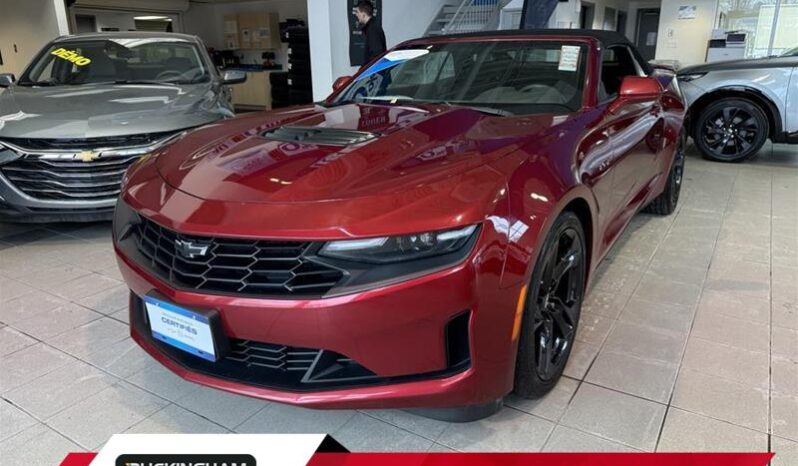 2023 Chevrolet Camaro - Certifié Décapotable - VIN: 1G1FF3D76P0105310 - Buckingham Chevrolet Buick GMC Gatineau