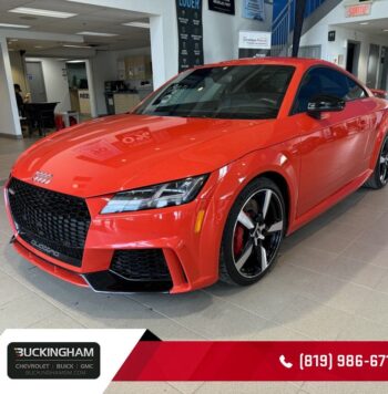 2018 Audi TT RS - Occasion Coupé - VIN: WUACSAFV3J1900258 - Buckingham Chevrolet Buick GMC Gatineau