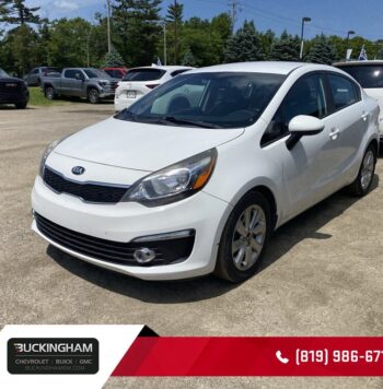 2017 Kia Rio - Occasion Berline - VIN: KNADN4A36H6028345 - Buckingham Chevrolet Buick GMC Gatineau