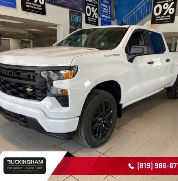 2025 Chevrolet Silverado 1500 - Neuf Camion - VIN: 3GCPKBEK3SG390279 - Buckingham Chevrolet Buick GMC Gatineau