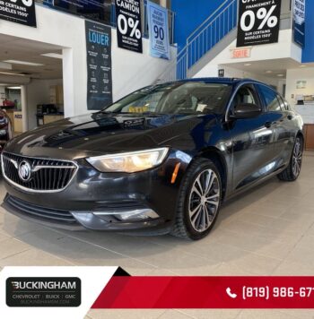 2019 Buick Regal - Certifié Berline - VIN: W04GM6SX6K1022009 - Buckingham Chevrolet Buick GMC Gatineau
