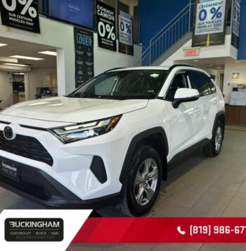 2023 Toyota RAV4 - Occasion VUS - VIN: 2T3R1RFV0PC334726 - Buckingham Chevrolet Buick GMC Gatineau