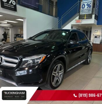 2016 Mercedes-Benz GLA250 - Occasion VUS - VIN: WDCTG4GB5GJ217761 - Buckingham Chevrolet Buick GMC Gatineau