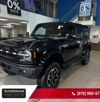 2025 Ford Bronco - Occasion VUS - VIN: 1FMEE8BP3SLA71142 - Buckingham Chevrolet Buick GMC Gatineau
