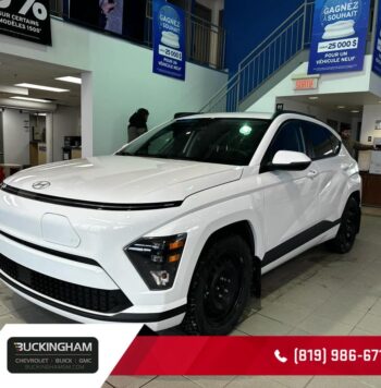 2024 Hyundai Kona Electric - Occasion VUS - VIN: KM8HC3A63RU009131 - Buckingham Chevrolet Buick GMC Gatineau
