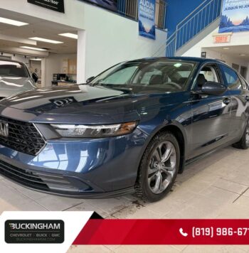 2023 Honda Accord Sedan - Occasion Berline - VIN: 1HGCY1F38PA801200 - Buckingham Chevrolet Buick GMC Gatineau