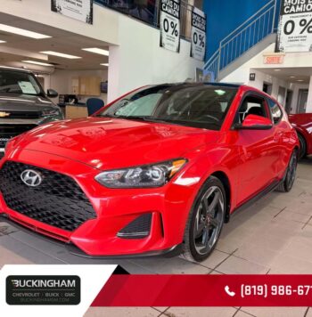 2020 Hyundai Veloster - Occasion Autre - VIN: KMHTH6AB7LU029898 - Buckingham Chevrolet Buick GMC Gatineau