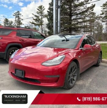 2018 Tesla Model 3 - Occasion Berline - VIN: 5YJ3E1EA2JF095749 - Buckingham Chevrolet Buick GMC Gatineau