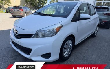 2014 Toyota Yaris Hayon 5 portes, boîte manuelle, LE