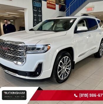 2021 GMC Acadia Denali - Certified SUV - VIN: 1GKKNXLS7MZ107570 - Buckingham Chevrolet Buick GMC Gatineau