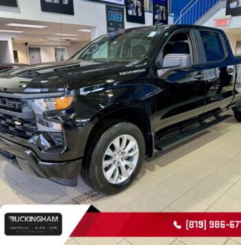 2024 Chevrolet Silverado 1500 Custom - New Truck - VIN: 3GCPDBEK7RG170230 - Buckingham Chevrolet Buick GMC Gatineau