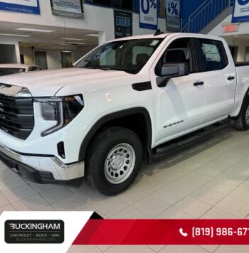 2024 GMC Sierra 1500 Pro - New Truck - VIN: 3GTPUAEK5RG361171 - Buckingham Chevrolet Buick GMC Gatineau