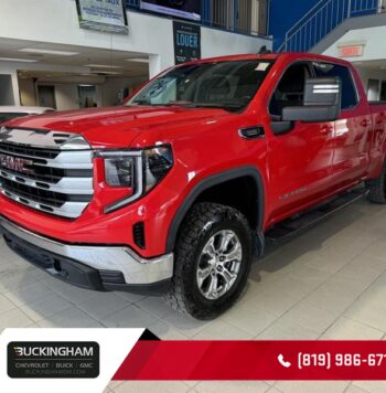 2023 GMC Sierra 1500 SLE - Certified Truck - VIN: 3GTUUBE82PG189045 - Buckingham Chevrolet Buick GMC Gatineau