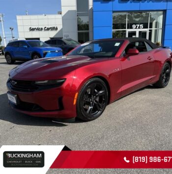 2023 Chevrolet Camaro LT1 - Certified Convertible - VIN: 1G1FF3D76P0105310 - Buckingham Chevrolet Buick GMC Gatineau