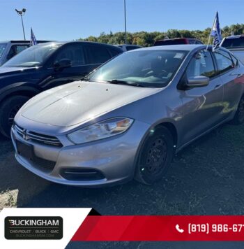 2015 Dodge Dart Aero - Used Sedan - VIN: 1C3CDFDH9FD151297 - Buckingham Chevrolet Buick GMC Gatineau