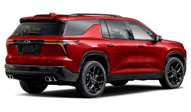 
								2024 Chevrolet Traverse RS full									