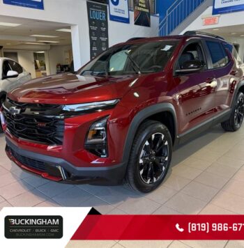 2025 Chevrolet Equinox RS - New SUV - VIN: 3GNAXTEG3SL115096 - Buckingham Chevrolet Buick GMC Gatineau