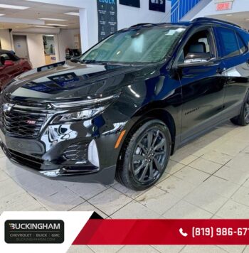 2024 Chevrolet Equinox - New SUV - VIN: 3GNAXWEG0RL214860 - Buckingham Chevrolet Buick GMC Gatineau