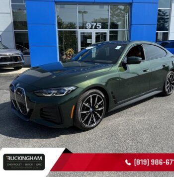 2022 BMW i4 - Certified Sedan - VIN: WBY73AW05NFN21009 - Buckingham Chevrolet Buick GMC Gatineau