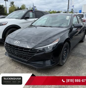 2022 Hyundai Elantra - Used Sedan - VIN: KMHLM4AG4NU317571 - Buckingham Chevrolet Buick GMC Gatineau