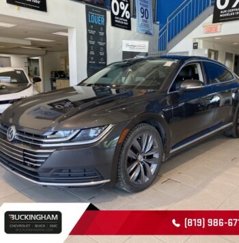 2019 Volkswagen Arteon - Used Sedan - VIN: WVWER7AN0KE021113 - Buckingham Chevrolet Buick GMC Gatineau