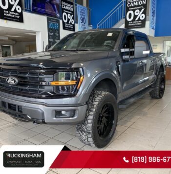 2024 Ford F-150 - Used Truck - VIN: 1FTFW3L81RFA07013 - Buckingham Chevrolet Buick GMC Gatineau