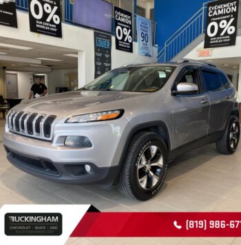 2015 Jeep Cherokee - Used SUV - VIN: 1C4PJMCS6FW519155 - Buckingham Chevrolet Buick GMC Gatineau