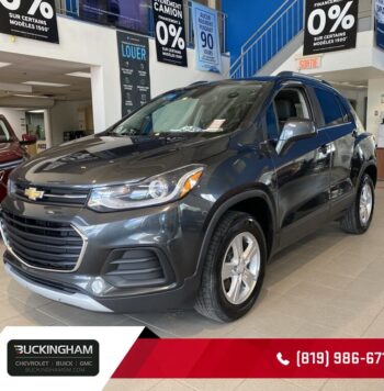 2018 Chevrolet Trax - Used SUV - VIN: 3GNCJPSB8JL406072 - Buckingham Chevrolet Buick GMC Gatineau