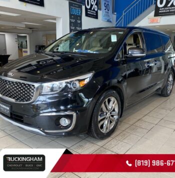 2018 Kia Sedona - Used Minivan - VIN: KNDME5C10J6376412 - Buckingham Chevrolet Buick GMC Gatineau