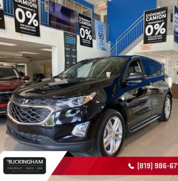 2019 Chevrolet Equinox - Used SUV - VIN: 2GNAXUEV1K6134545 - Buckingham Chevrolet Buick GMC Gatineau