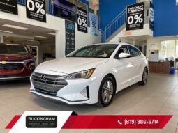 2020 Hyundai Elantra - Used Sedan - VIN: KMHD84LF7LU101823 - Buckingham Chevrolet Buick GMC Gatineau