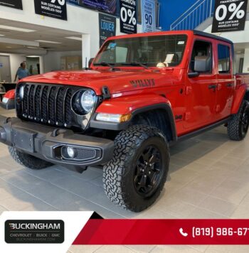 2021 Jeep Gladiator - Used Truck - VIN: 1C6HJTAG0ML540912 - Buckingham Chevrolet Buick GMC Gatineau