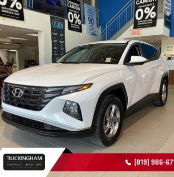 2022 Hyundai Tucson - Used SUV - VIN: KM8JBCAE0NU051374 - Buckingham Chevrolet Buick GMC Gatineau