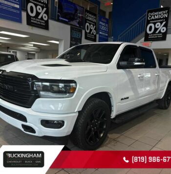 2021 RAM 1500 - Used Truck - VIN: 1C6SRFRT2MN632786 - Buckingham Chevrolet Buick GMC Gatineau