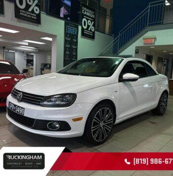 2015 Volkswagen EOS - Used Convertible - VIN: WVWFD8AH8FV002009 - Buckingham Chevrolet Buick GMC Gatineau
