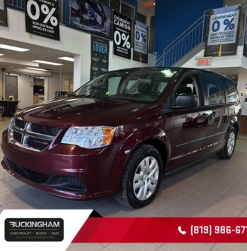 2017 Dodge Grand Caravan - Used Minivan - VIN: 2C4RDGBG9HR587251 - Buckingham Chevrolet Buick GMC Gatineau