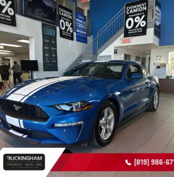 2019 Ford Mustang - Certified Coupe - VIN: 1FA6P8TH7K5172950 - Buckingham Chevrolet Buick GMC Gatineau