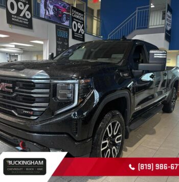 2023 GMC Sierra 1500 - Used Truck - VIN: 1GTUUEE80PZ318854 - Buckingham Chevrolet Buick GMC Gatineau
