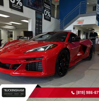 2026 Chevrolet Corvette - New Coupe - VIN: 1G1YM2D44T5500050 - Buckingham Chevrolet Buick GMC Gatineau