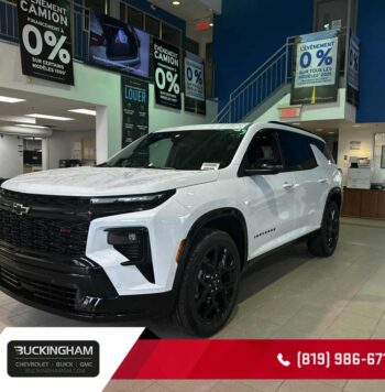 2026 Chevrolet Traverse - New SUV - VIN: 1GNEVLKS5TJ168259 - Buckingham Chevrolet Buick GMC Gatineau