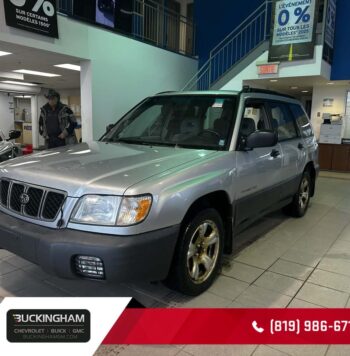 2002 Subaru Forester - Used SUV - VIN: JF1SF63542H732353 - Buckingham Chevrolet Buick GMC Gatineau