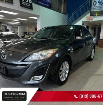 2010 Mazda Mazda3 - Used Sedan - VIN: JM1BL1SF0A1331275 - Buckingham Chevrolet Buick GMC Gatineau