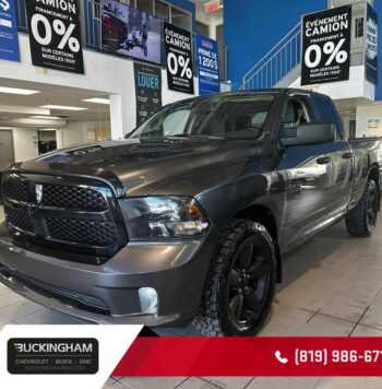2021 RAM 1500 - Used Truck - VIN: 1C6RR7FG1MS546379 - Buckingham Chevrolet Buick GMC Gatineau